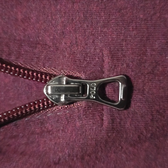 Polo Ralph Lauren Maroon  Quarter Zip Pullover Men's Size XXL - Picture 12 of 17